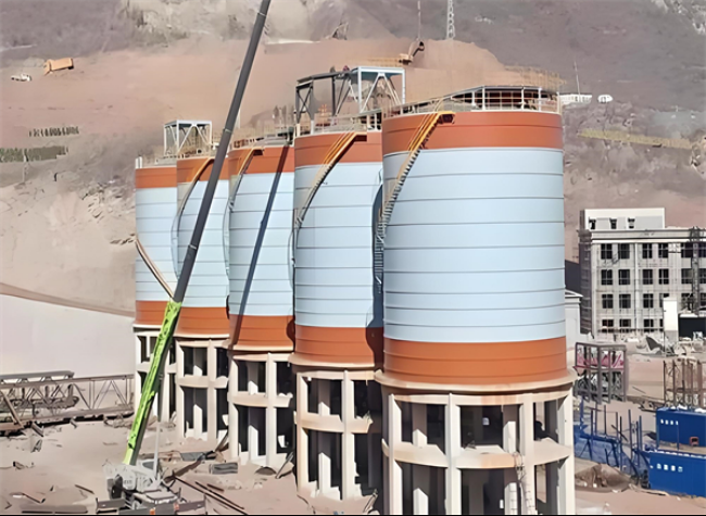 山丹高架钢板仓